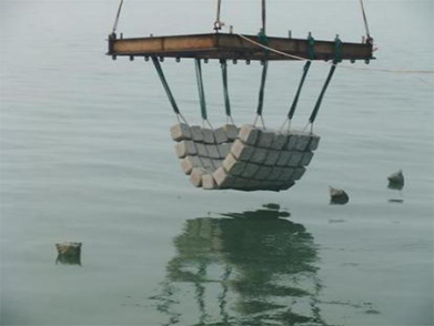 海管懸空固定樁安裝