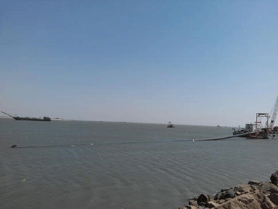 辽滨海底排（pái）污管线铺设（shè）项目（2016年--中石油）