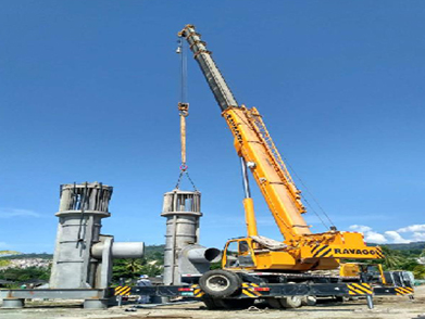 菲律賓海上（shàng）取排水管線項目（2017-2018年--江蘇電建）