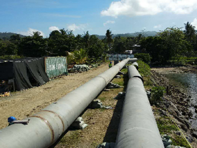 菲律賓海上取排水管線項（xiàng）目（2017-2018年--江蘇電建）