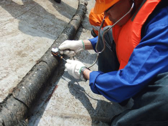 美國洛（luò）克石油趙東（dōng）油田海纜修複項目（2012年）