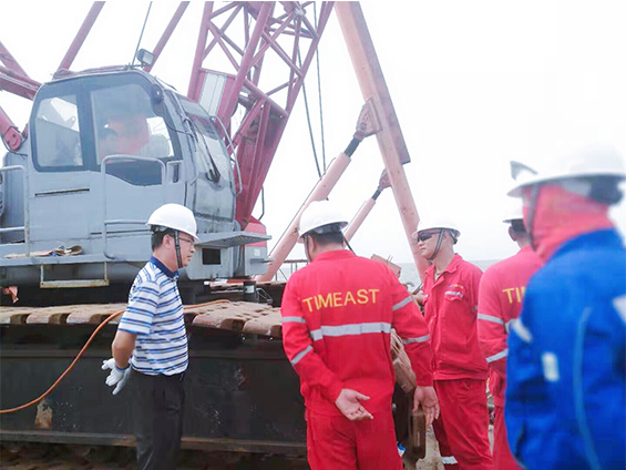 月東油田海底電纜裸(luǒ)露治理項目(2019年(nián)--天時集團) 月東油田海底電纜裸露治理項目(2019年--天時集團)