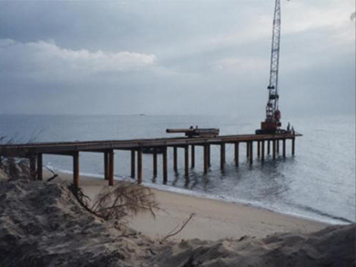 中海油東方（fāng）1-1油田海底管線登陸安裝（zhuāng）項目（2002年）