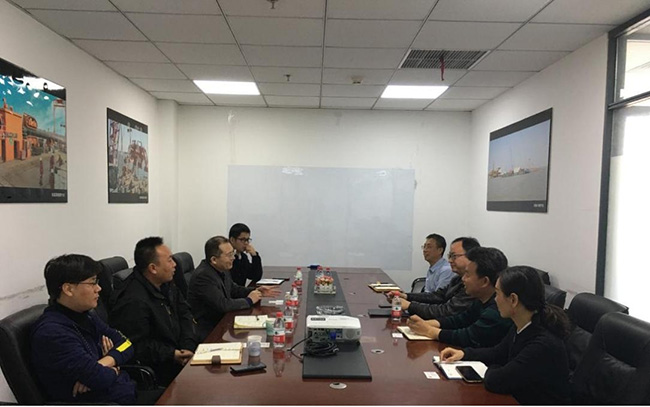 我（wǒ）司與天津大（dà）港（gǎng）油田集團工程建設有限責（zé）任公（gōng）司洽（qià）談合作