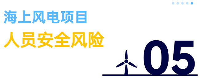 除了超強台風，海上風電項目還麵（miàn）臨5大風險