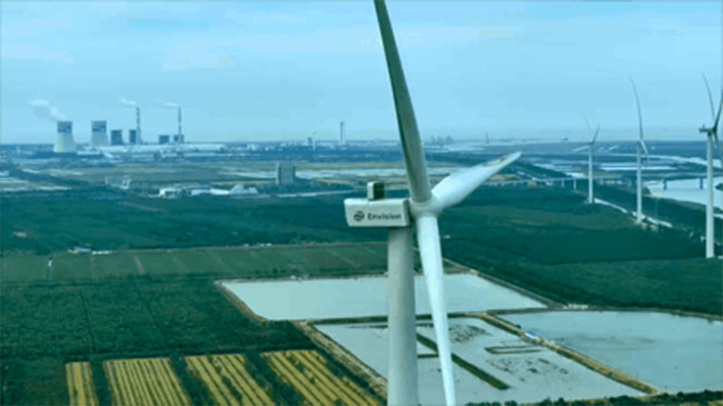 全球最大功率海上風機成功並網 全球最大功率海上風機成功並網(wǎng)