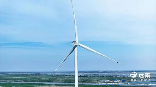 全球最大(dà)功率海上風機(jī)成(chéng)功並(bìng)網 全球最大功率海上(shàng)風機成功並網(wǎng)