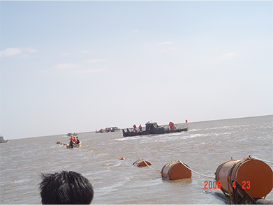 辽河油田（tián）海南8海底管（guǎn）线铺设项目（2005年--中石油）