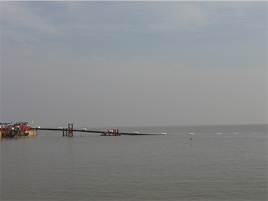 大港油田埕（chéng）海4X1海底管线铺设项目（2007年--中石油）