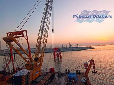 冀東南堡1-29儲氣庫先（xiān）導試（shì）驗地麵工程（chéng）注采集輸管道項目鋪管船施工項目（2022年--中石油（yóu））