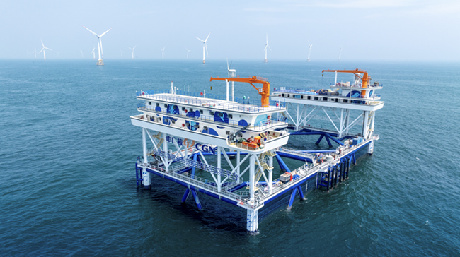 中廣核(hé)“伏羲一號(hào)”獲中國船級社(CCS)頒發(fā)國內首份風漁融合網箱(xiāng)平台入級證書 中廣核“伏羲一號”獲中國船級社(shè)(CCS)頒發國內首份風漁融合網箱平台入級證書