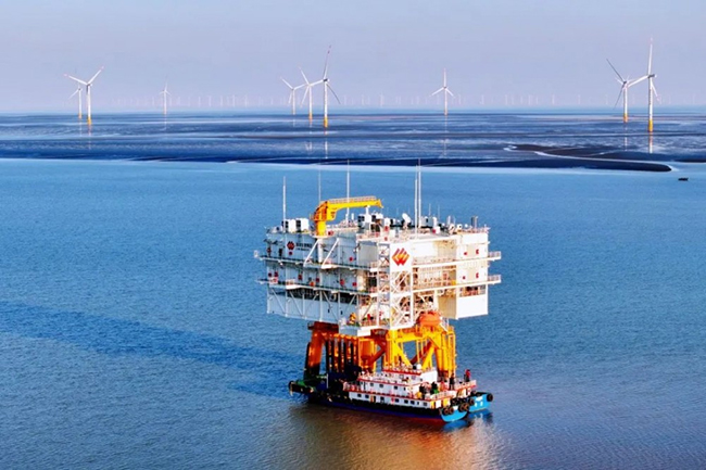 我(wǒ)國首個中外合資海上風電項目發電量突破60億度 我國首個(gè)中外合資海上風電項(xiàng)目發電量突破60億度(dù)