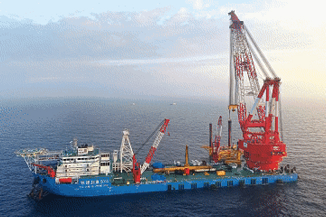 雙“艦”合璧!港航局實現海上風(fēng)電全流程自(zì)主化施工 雙(shuāng)“艦”合璧!港航局實現海上風電(diàn)全流程自主(zhǔ)化施工