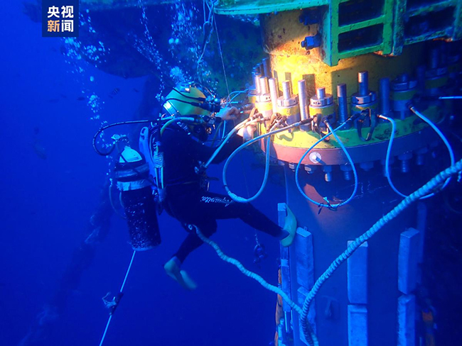 我國首個深水高壓氣田“深海一號”二期項目全麵投產 我國首個深水高壓氣田“深海一(yī)號”二期項目全麵投產