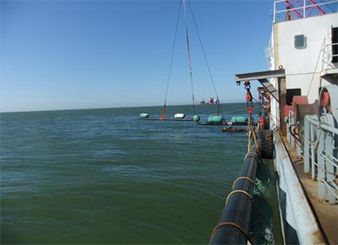 中信能源天時集團月東油田海底管線（xiàn）鋪設項目（2011~2012年--天（tiān）時集團）