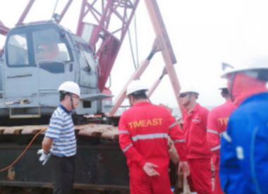 月東油田海底電纜裸露治理（lǐ）項目（2019年--天時集團）