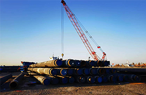 冀東南堡1-29儲氣庫先導試驗地（dì）麵工（gōng）程注采集輸管道項目鋪管船施工項目順（shùn）利成交並正式開工（gōng）！