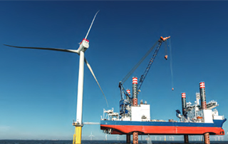 海（hǎi）上（shàng）風電安裝船發展現狀及趨勢