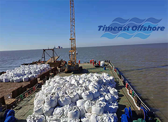 月東油田海底管道裸露、懸空治理項目（2021年--天時集團）