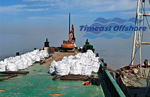 月東油田2024年海管懸空治理施工（gōng）項目完工