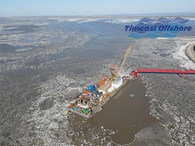 冀東南堡1-29儲氣庫先導試驗地（dì）麵工程（chéng）注（zhù）采集輸管道項目鋪管船施（shī）工項目（2022年--中石油）