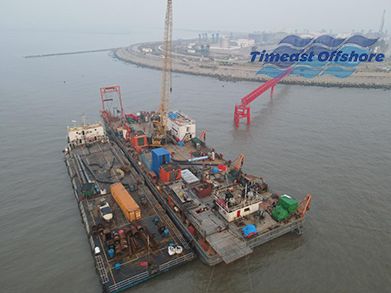 冀（jì）東南堡1-29儲氣庫先導試驗地麵工程注采集輸管道項目鋪管船施工項目（2022年--中石油）