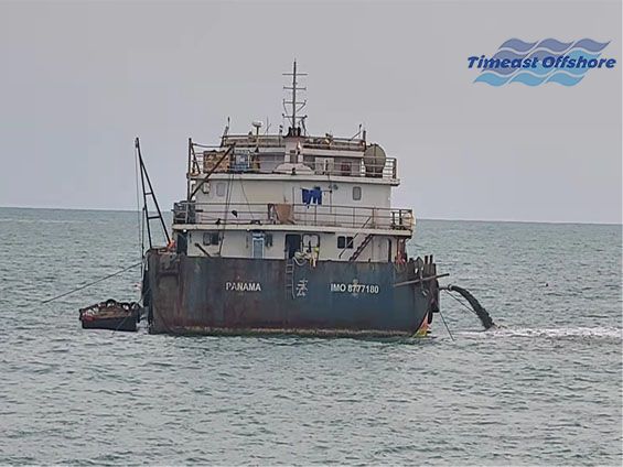 4、尼日爾-貝寧（níng）原油外輸管道項目海上終端工程-近岸（àn）段海底管道施工（gōng）項目（mù）（2022年）