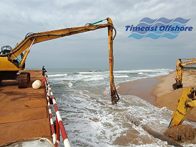 尼日爾（ěr）-貝寧原油外輸管道項目海上終端工程-近岸段海底管道施工項目（2022年--中石油）