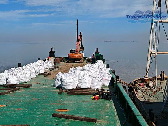 月東油田2024年（nián）海（hǎi）管懸（xuán）空治理施工項（xiàng）目