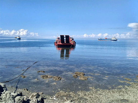 菲律賓Iligan 20MW [Net] Steam Turbine Genset Project海上取排水管線工（gōng）程（chéng）項目首批（pī）人員到達施工現場進行（háng）準備工作