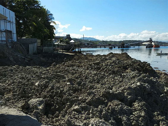 菲律賓Iligan 20MW [Net] Steam Turbine Genset Project海上取排水管線工程（chéng）項目首批人員到達施工現場進行準備工作