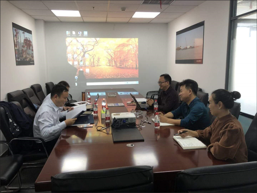 國機集團（tuán）到我司進行（háng）項目考察洽談