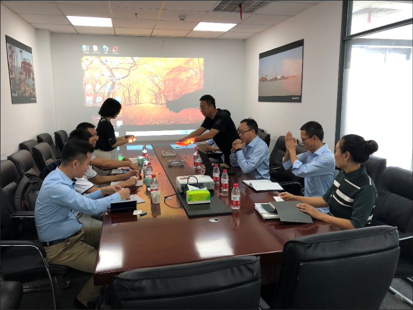 恒大集團項（xiàng）目（mù）考（kǎo）察組對我司進行項目考察