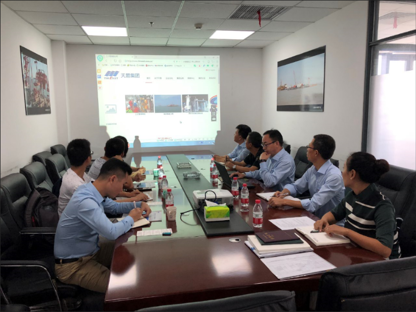 恒大集團項目考察組對我司進行項目考察